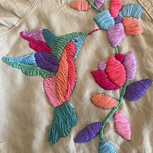 Mi proyecto del curso: Bordado contemporáneo con puntos tradicionales mexicanos. Projekt z dziedziny Craft,  Haft,  Tkactwo, Wzornictwo tekst i liów użytkownika Mariam Gamel - 26.07.2022