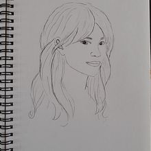 My project for course: Portrait Sketchbooking: Explore the Human Face. Sketching, Drawing, Portrait Drawing, Artistic Drawing, and Sketchbook project by helen2022 - 07.26.2022