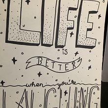 Mi proyecto del curso: Dibujo y hand lettering creativo para principiantes. Traditional illustration, Lettering, Drawing, H, and Lettering project by alanis.karina - 07.25.2022