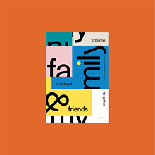 MOAS To-gether Poster. T, pograph, Design, Motion Graphics, Graphic Design, Poster Design, Color Theor, Stationer, Design, and Marketing project by Laura Jane Boast - 07.20.2022