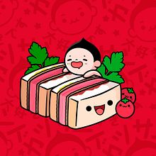 Niño Gordo. Un proyecto de Ilustración tradicional, Diseño y Diseño de personajes de Estudio Kudasai - 28.07.2022