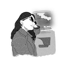 Meu projeto do curso: Técnicas de desenho tradicional com Procreate. Een project van Traditionele illustratie,  Tekening, Digitale illustratie,  Portrettekening y Digitale tekening van larabotelho - 28.07.2022