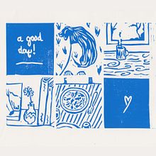 a good day. Projekt z dziedziny  Sztuki piękne, Sketching, Kreat, wność,  R, sunek i Sketchbook użytkownika sssssttieeenn - 28.07.2022