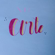 Meu projeto do curso: Lettering criativo: desenhe palavras com estilo. Un progetto di Lettering, H e lettering di _luiza_ - 28.07.2022