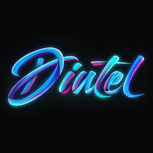 Mi proyecto del curso: Lettering digital en Photoshop con reflejos y colores vivos. Lettering, Digital Lettering, Digital Design, 3D Lettering, H, and Lettering project by rodrigodiatel - 07.28.2022