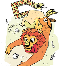 Artworks completed for Introduction to Photoshop for Illustrators. Traditional illustration, Design, Art Direction, Graphic Design, Sketching, Drawing, Children's Illustration, Digital Design, Digital Drawing, and Digital Painting project by Nekhat Rahman - 07.29.2022