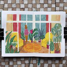 Mi proyecto del curso: Sketchbook para explorar tu estilo de dibujo. Traditional illustration, Sketching, Creativit, Drawing, Watercolor Painting, Sketchbook, and Gouache Painting project by natalia_h - 07.29.2022