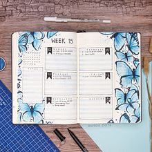 My favorite BuJo weekly logs. Traditional illustration, Watercolor Painting, Gouache Painting, Management, and Productivit project by Manon Pons - 07.29.2022