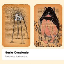 Mi proyecto del curso: Claves para crear un porfolio de ilustración profesional. Un progetto di Illustrazione tradizionale, Gestione di un portfolio, Management e produttività di maria cuadrado - 29.07.2022