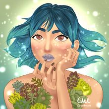 My project for course: Digital Fantasy Portraits with Photoshop. Un proyecto de Ilustración tradicional, Dibujo, Ilustración digital, Dibujo de Retrato, Dibujo digital y Pintura digital de Wellington Santos - 29.07.2022