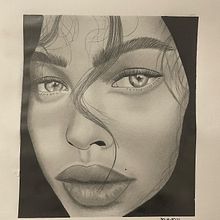 Mi proyecto del curso: Sketchbook de retrato: explora el rostro humano. Sketching, Drawing, Portrait Drawing, Artistic Drawing, and Sketchbook project by Andreina - 07.26.2022