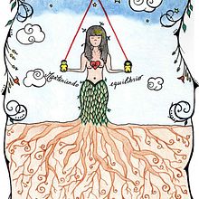 Illustration avec Fito Espinosa projet final : Equilibrio. Traditional illustration, Painting, Creativit, Pencil Drawing, and Drawing project by Sandrine Jankowski - 07.27.2022