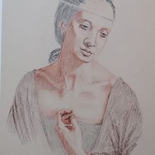 Mi proyecto del curso: Dibujo de retrato clásico: el método del Renacimiento . % Jose Diaz tarafından hazırlanan Güzel sanatlar, Eskiz çizimi, Çizim, Portre Çizimi, Gerçekçi Çizim, Ve Sanatsal Çizim projesi - 07.29.2022