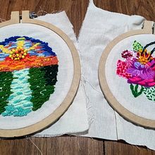 Mi proyecto del curso: Bordado creativo: revolución a puntadas . Embroider, and Textile Design project by Teresa Martin - 07.29.2022