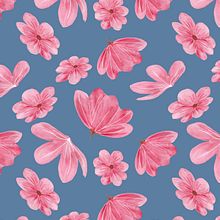 My project for course: Design and Composition of Textile Patterns. Pattern Design, Fashion Design, Printing, and Advertising project by Annarita - 07.29.2022