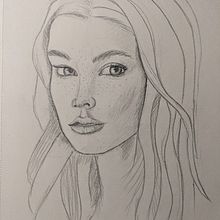 My project for course: Portrait Sketchbooking: Explore the Human Face. Un proyecto de Bocetado, Dibujo, Dibujo de Retrato, Dibujo artístico y Sketchbook de Anna Petrikova - 29.07.2022