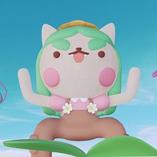 My project for course: Kawaii Character Creation in 3D with Blender . Traditional illustration, Character Design, Digital Illustration, 3D Modeling, and Manga project by closlade - 07.26.2022