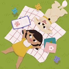 Childhood Days Project. Un progetto di Illustrazione tradizionale, Character design, Educazione e Disegno di Peam Pawaphuchakay - 29.07.2022