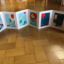 Emmas Traum. Traditional illustration, Drawing, Stor, telling, Children's Illustration, Narrative, Gouache Painting, and Picturebook project by Gabriele Dreßler - 07.30.2022