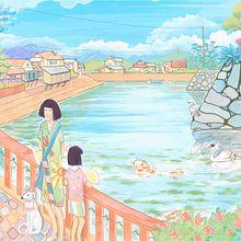 My project for course: Introduction to Gouache: A Chromatic Journey to Japan Ein Projekt aus dem Bereich Traditionelle Illustration, Bildende Künste, Malerei und Gouachemalerei von Andrea Snuggs - 30.07.2022