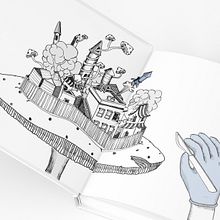 Libro ilustrado. Traditional illustration, Graphic Design, Editorial Design, Digital Illustration, Animated Illustration, Editorial Illustration, and Picturebook project by Feli Del Mestre - 04.07.2019