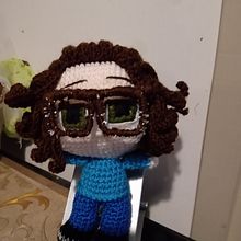 Mi proyecto del curso: Amigurumis: personas tejidas a crochet. Artesanato, Design de brinquedos, Tecido, Crochê, Amigurumi, e Design têxtil projeto de Olga Nijborg - 08.08.2022