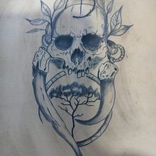 Mi proyecto del curso: Tatuaje para principiantes. Un progetto di Design di tatuaggi di Danyel Prieto - 30.07.2022