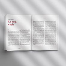 Project for Mycrotypography course - Cuentos Magazine. Design, Editorial Design, T, pograph, T, pograph, and Design project by Chiara Pucci - 07.30.2022