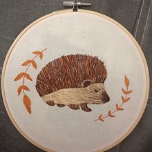 Mon projet du cours : Technique de broderie réaliste. Projekt z dziedziny Trad, c, jna ilustracja,  Haft, Wzornictwo tekst i liów użytkownika smouthie6 - 31.07.2022