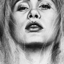 Mijn eindproject van de cursus: Artistiek portretteren met houtskool: sferen creëren. Traditional illustration, Fine Arts, Drawing, Portrait Drawing, Realistic Drawing, and Artistic Drawing project by Anneke Strootman - 07.31.2022