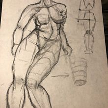 Figure Drawing. Figure Drawing project by popcorn.hoe.apparel - 07.31.2022