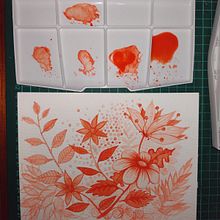 Mi proyecto del curso: Técnicas modernas de acuarela. Traditional illustration, Fine Arts, Painting, and Watercolor Painting project by María Celeste Escobedo - 10.02.2022