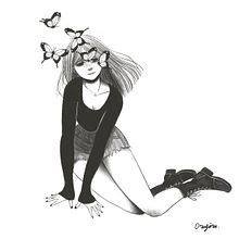 Mi proyecto del curso: Técnicas de dibujo tradicional con Procreate. Traditional illustration, Drawing, Portrait Drawing, Digital Drawing, and Digital Illustration project by Paula Catalán Aedo - 08.01.2022