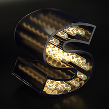 Il mio progetto del corso: Lettering 3D: modellazione e texturizzazione con Cinema 4D. Un proyecto de Motion Graphics, 3D, Post-producción fotográfica		, Modelado 3D y Lettering 3D de Simone Casola - 30.07.2022