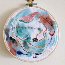 Metamorphic dreams Ein Projekt aus dem Bereich Stickerei und Textildesign von Nicki Newell - 31.07.2022