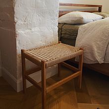 My project for course: Furniture Design: Introduction to Danish Cord Weaving. Projekt z dziedziny Craft, Projektowanie i w, rób mebli, Projektowanie wnętrz,  Dekoracja wnętrz,  Tkactwo, Upc i cling użytkownika pepinvanessa - 01.08.2022