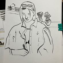 Sketches at Breakfast. Traditional illustration, Arts, Crafts, and Painting project by Vera Andrusevich - 08.01.2022