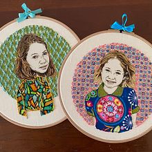 The Nieces . Un proyecto de Bordado de Stacey Kyme - 30.06.2022