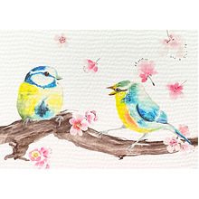 Mein Kursprojekt: Illustriere Vögel mit expressiven Aquarelltechniken. Traditional illustration, Watercolor Painting, Realistic Drawing, and Naturalistic Illustration project by artypharty - 08.01.2022