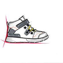 CALZADO INFANTIL  Ein Projekt aus dem Bereich Design, Traditionelle Illustration, Produktdesign und Schuhdesign von BATTASSI - 02.08.2022