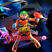 Joe Barajas Final project for course: 3D Character Creation in Blender. 3D, Character Design, 3D Modeling, 3D Character Design, and 3D Design project by joebarajas82 - 08.01.2022