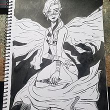 Meu projeto do curso: Sketchbook fantástico: desenhe personagens com a imaginação. Traditional illustration, Creativit, Drawing, and Sketchbook project by Paulo H. Maciel - 08.02.2022