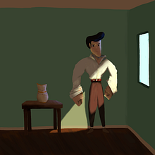 Principios de iluminación para pintura digital por Steve Sánchez (RIVAY) . Ilustrasi tradisional, Ilustrasi Digital, Dan Lukisan Digital proyek oleh Steve Sánchez - 05.27.2022