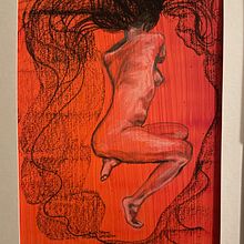 Mein Kursprojekt: Zeitgenössisches Zeichnen der menschlichen Figur: Ausdruck und Bewegung. Un projet de Illustration traditionnelle, Beaux Arts, Dessin, Dessin artistique, Peinture acr, lique , et Dessin anatomique de Doreen Kurtz - 02.08.2022