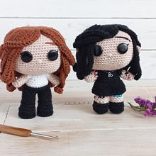 Mi proyecto del curso: Amigurumis: personas tejidas a crochet. Arts, Crafts, To, Design, Fiber Arts, Crochet, Amigurumi, and Textile Design project by Pamela Rodríguez Swain - 03.17.2023