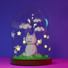 Meu projeto do curso: Criação de personagens 3D com Blender . Un progetto di 3D, Character design, Modellazione 3D, Character design 3D e Progettazione 3D di Mateus Souza Silveira - 03.08.2022
