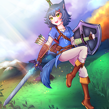 Mi proyecto del curso: Ilustración digital de personajes manga. Un progetto di Illustrazione tradizionale, Character design, Fumetto, Illustrazione digitale e Manga di lamb_art - 03.08.2022