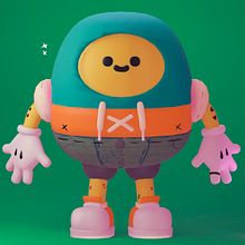 Mi proyecto del curso: Creación de personajes kawaii en 3D con Blender . Traditional illustration, Character Design, Digital Illustration, 3D Modeling, and Manga project by pereida_rios - 08.01.2022