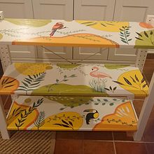 Mi proyecto del curso: Decoración de muebles con pintura acrílica Ein Projekt aus dem Bereich DIY, Tischlerei, Dekoratives Malen, Möbelrestauration, Upc und cling von María Jesús de la Fuente - 03.08.2022