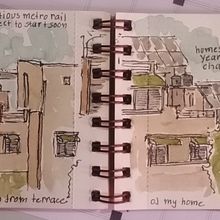 My project for course: Urban Sketching: Express Your World in a New Perspective. Traditional illustration, Sketching, Drawing, Watercolor Painting, Architectural Illustration, and Sketchbook project by Vatsal Shukla - 08.03.2022